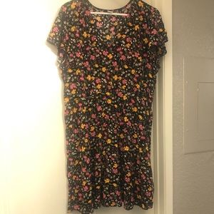XL Short floral dress